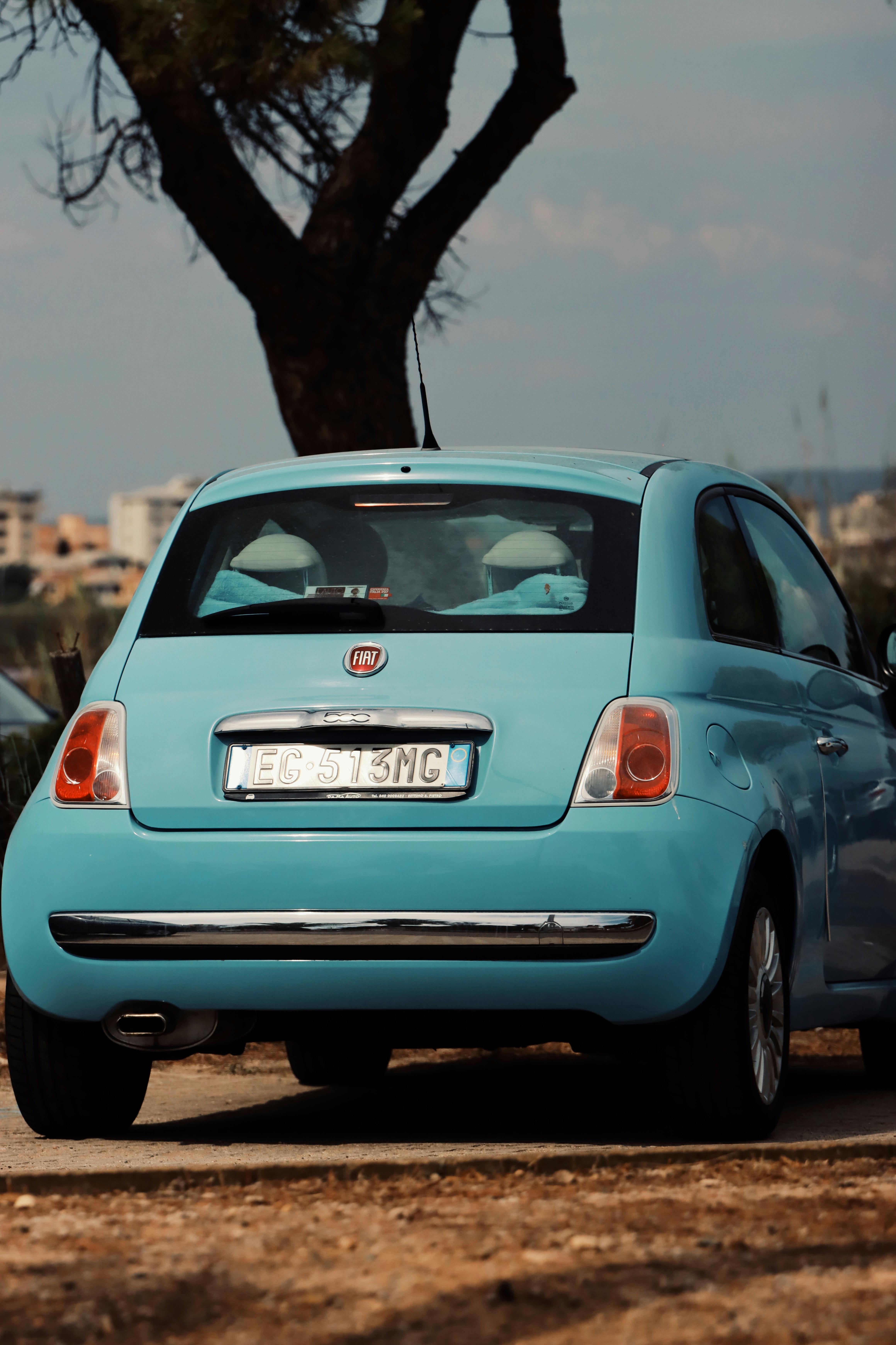 blue fiat