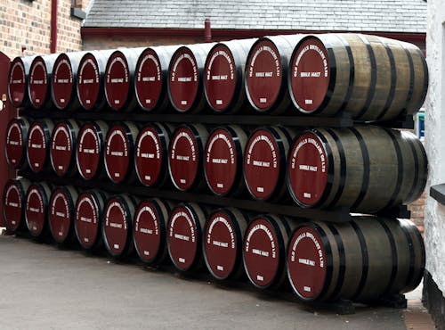 Free stock photo of alcohol, barrels, distillery