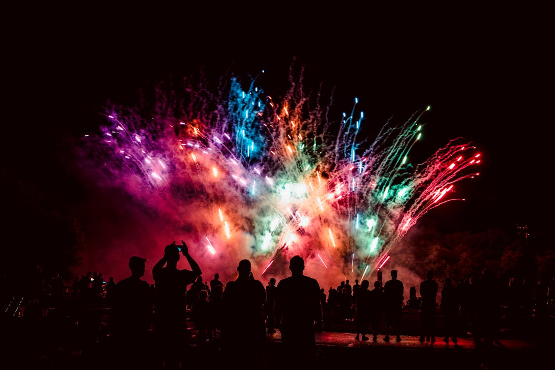 Základová fotografie zdarma na téma dav, festival, jiskry