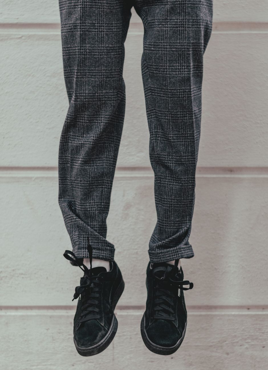 Noir Selvedge Straight Pant
