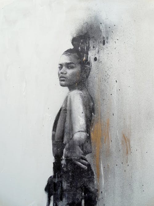 Free stock photo of art, black woman, contemporary art Stock Photo