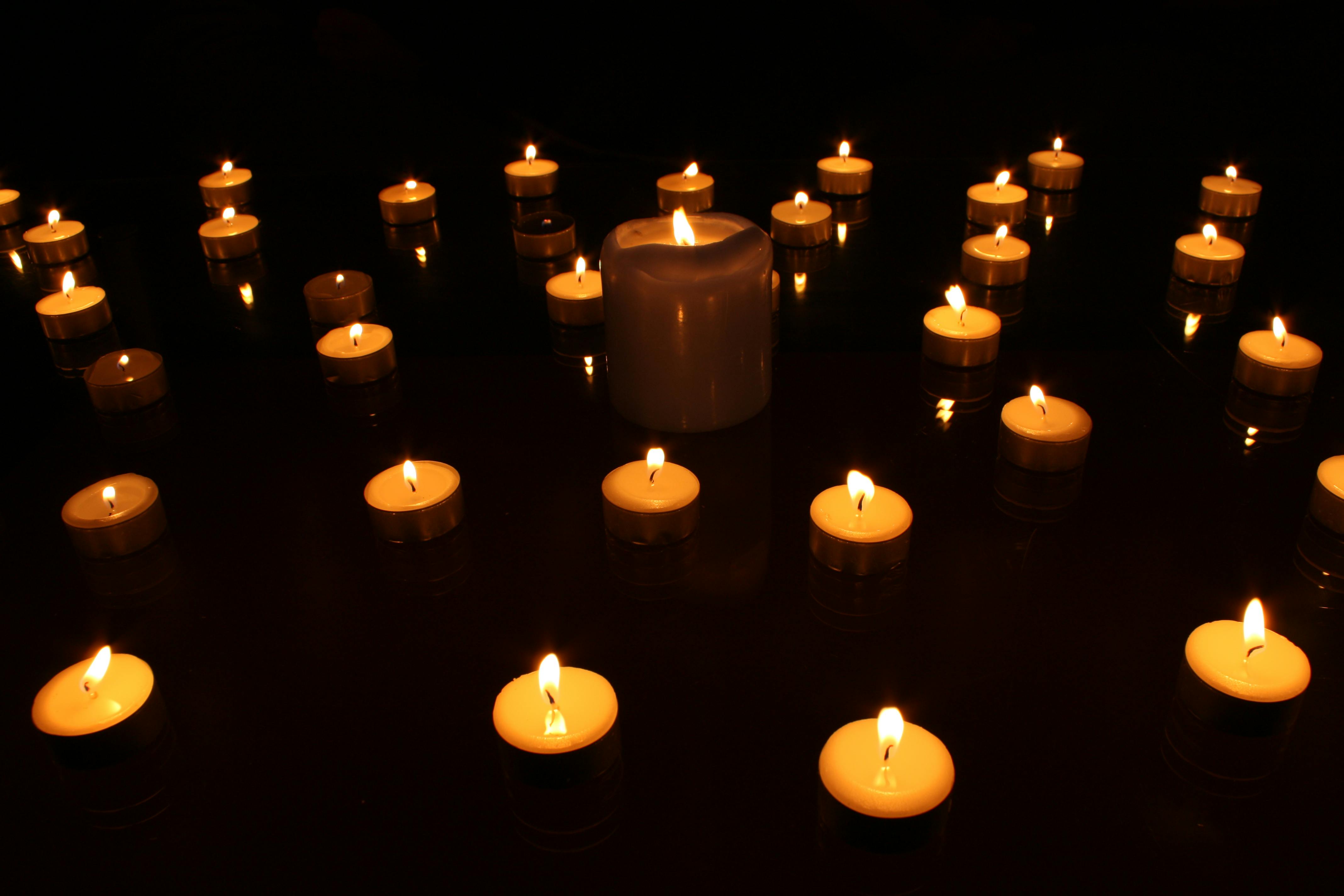 Free stock photo of candle, candles, tea light