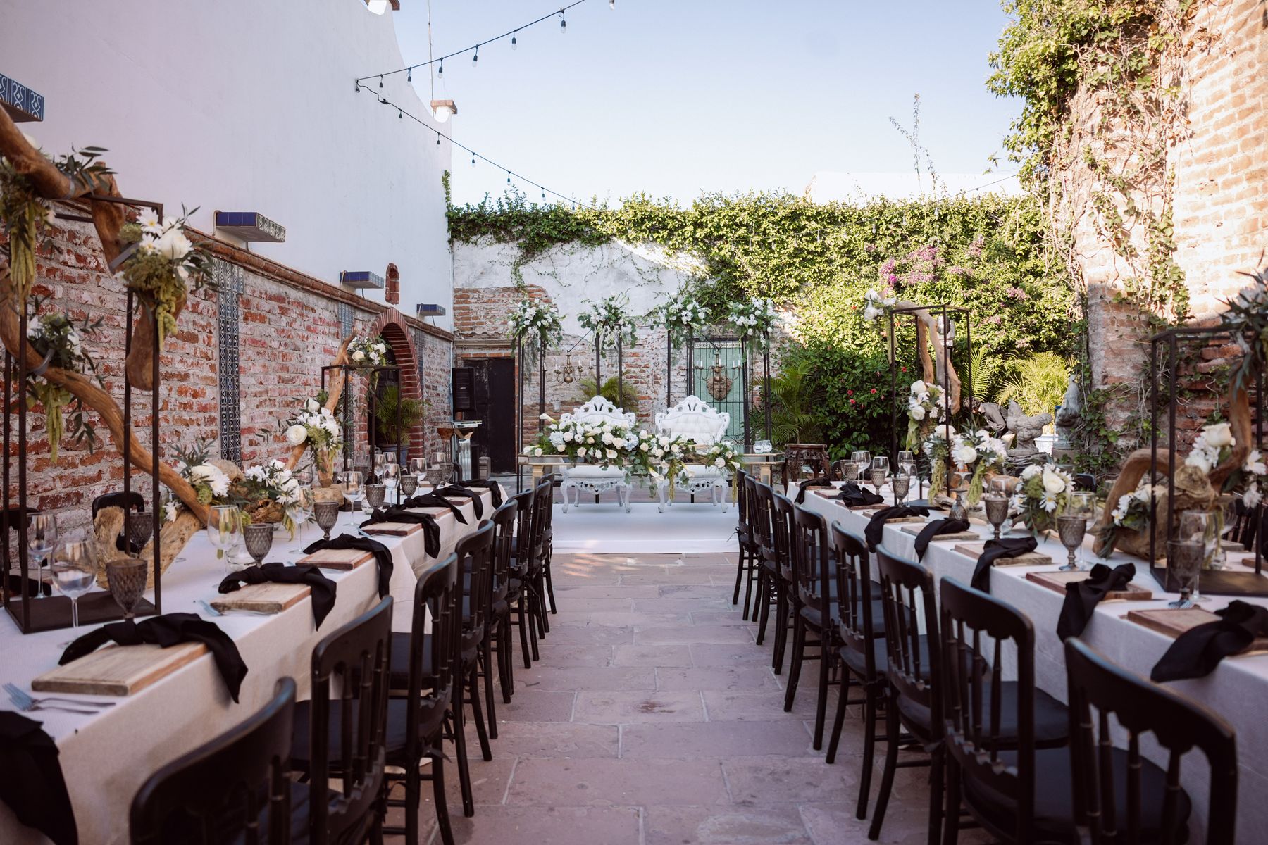 Outdoor event styling by Selar