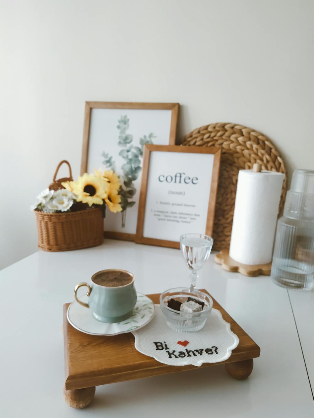 Batik Tea towel art
