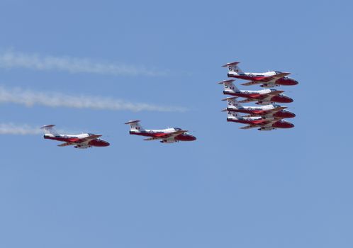 Canada's Snowbirds Wrap Up Toronto Air Show Before Long Break