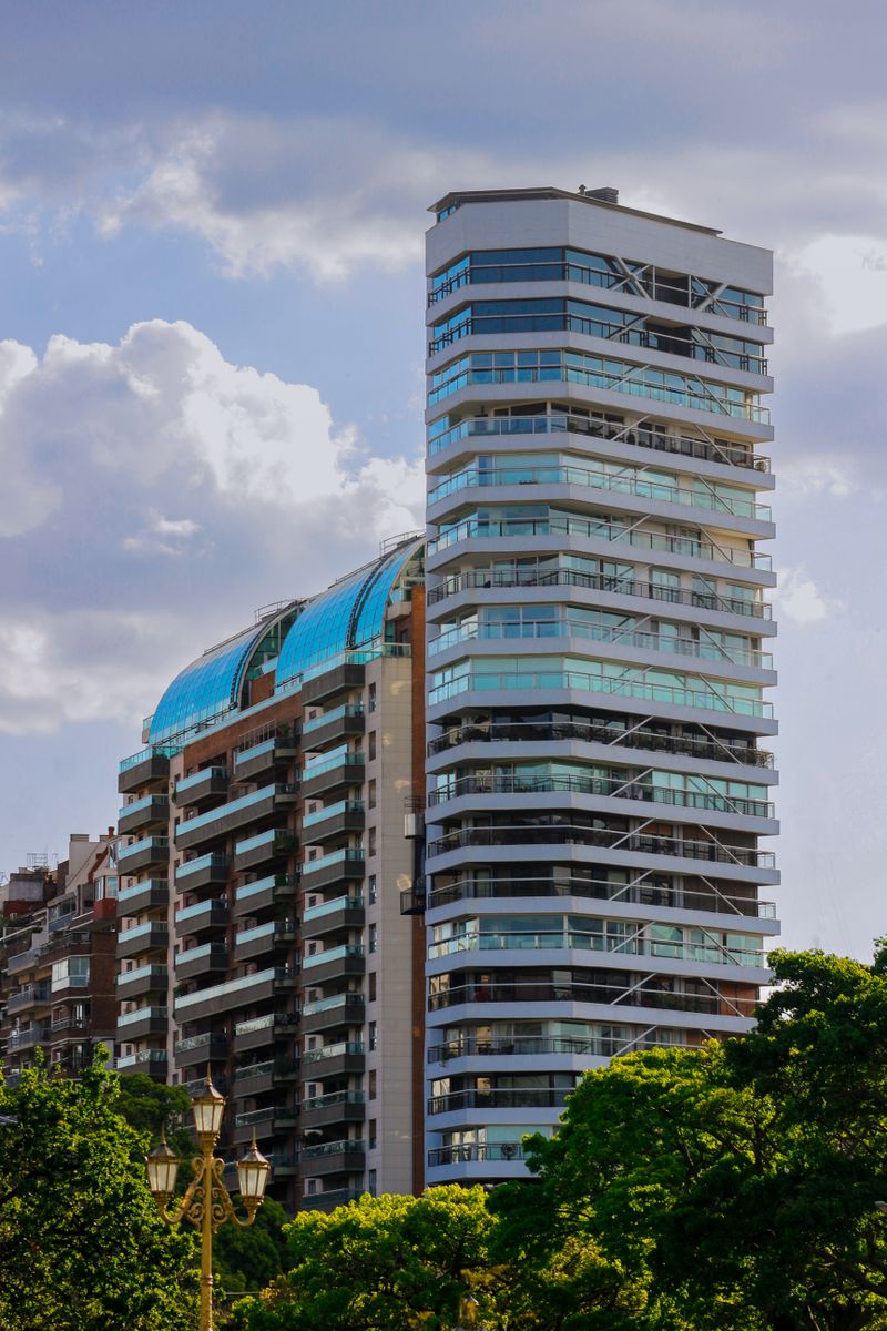 Modern residential towers in Argentina