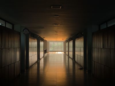 School corridor at sunset — Nguyen Tuan Anh on Pexels