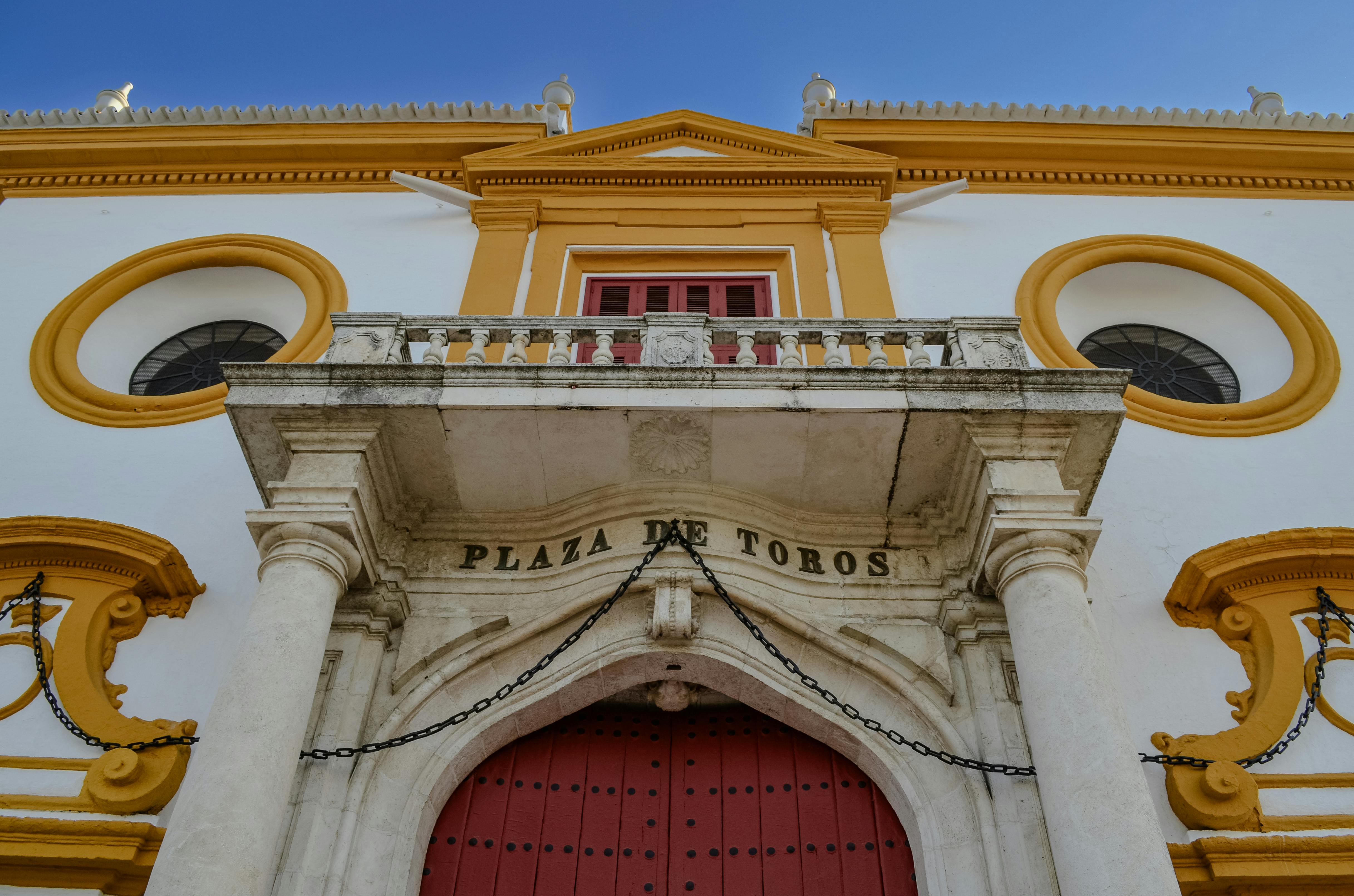 Plaza de Toros Entrance in Seville, Spain · Free Stock Photo