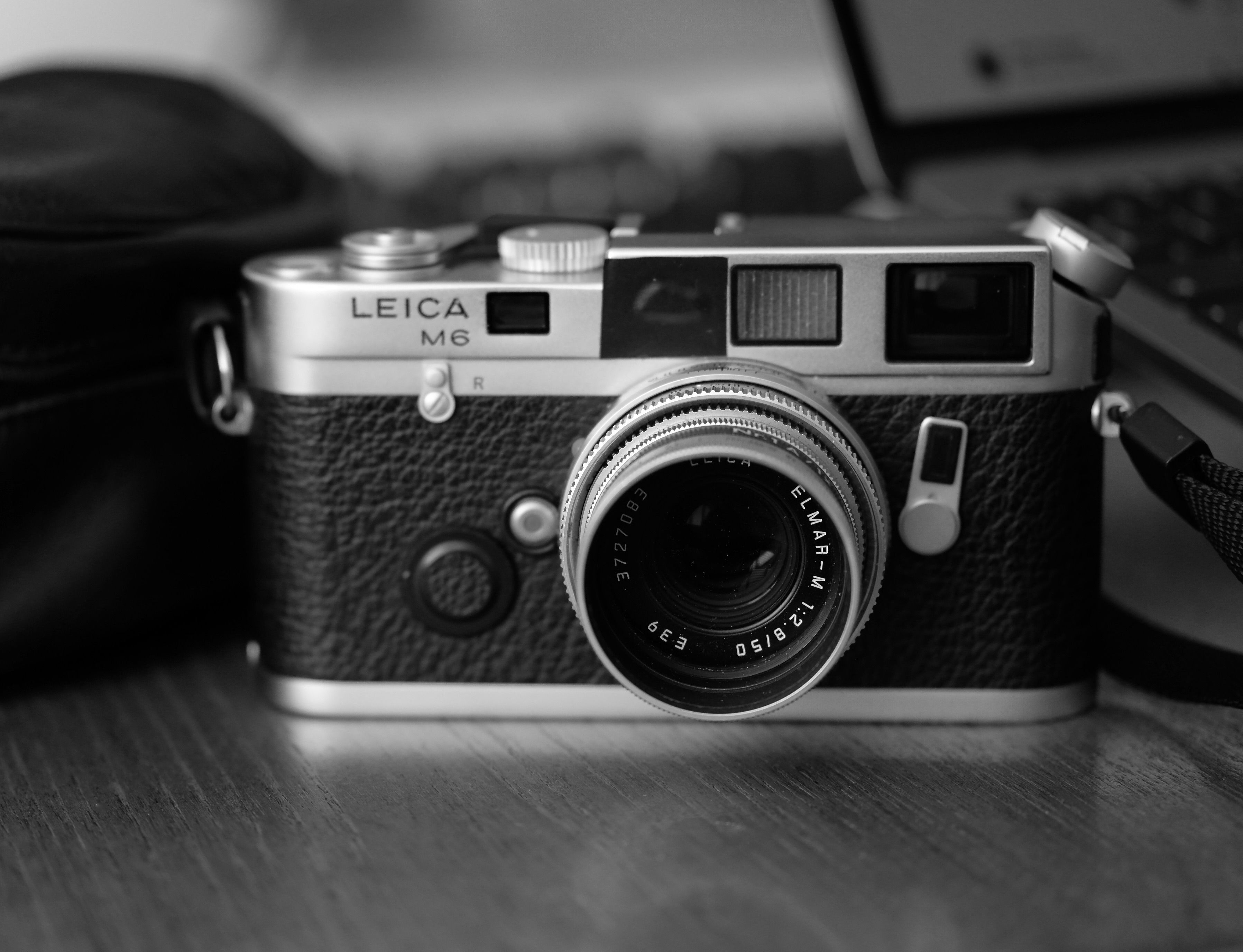 Leica M6 on a desk