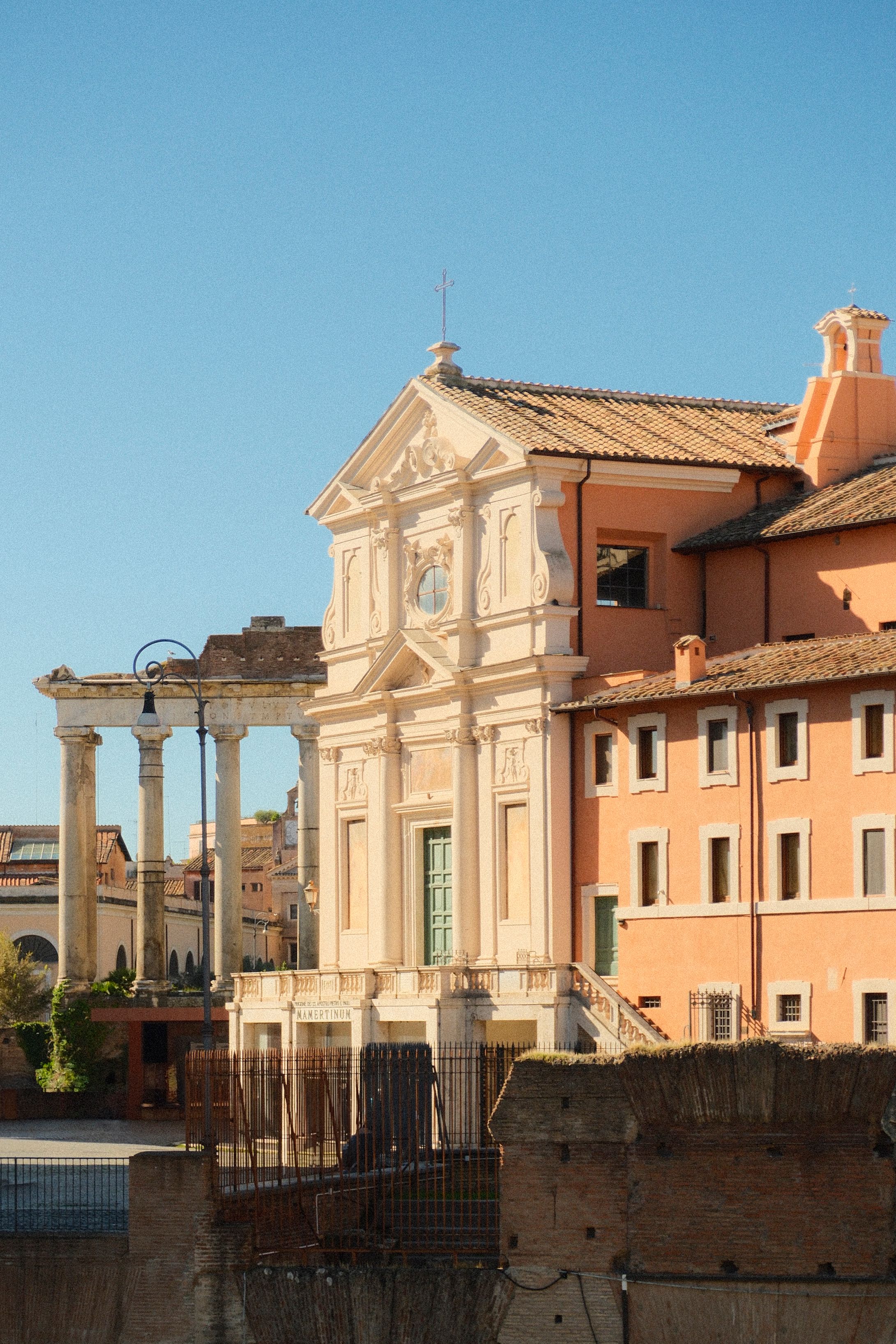 Historic Roman Architecture in Afternoon Light · Free Stock Photo