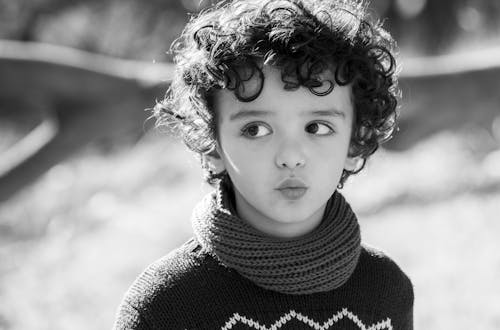 Free Imagine de stoc gratuită din adorabil, alb-negru, băiat Stock Photo