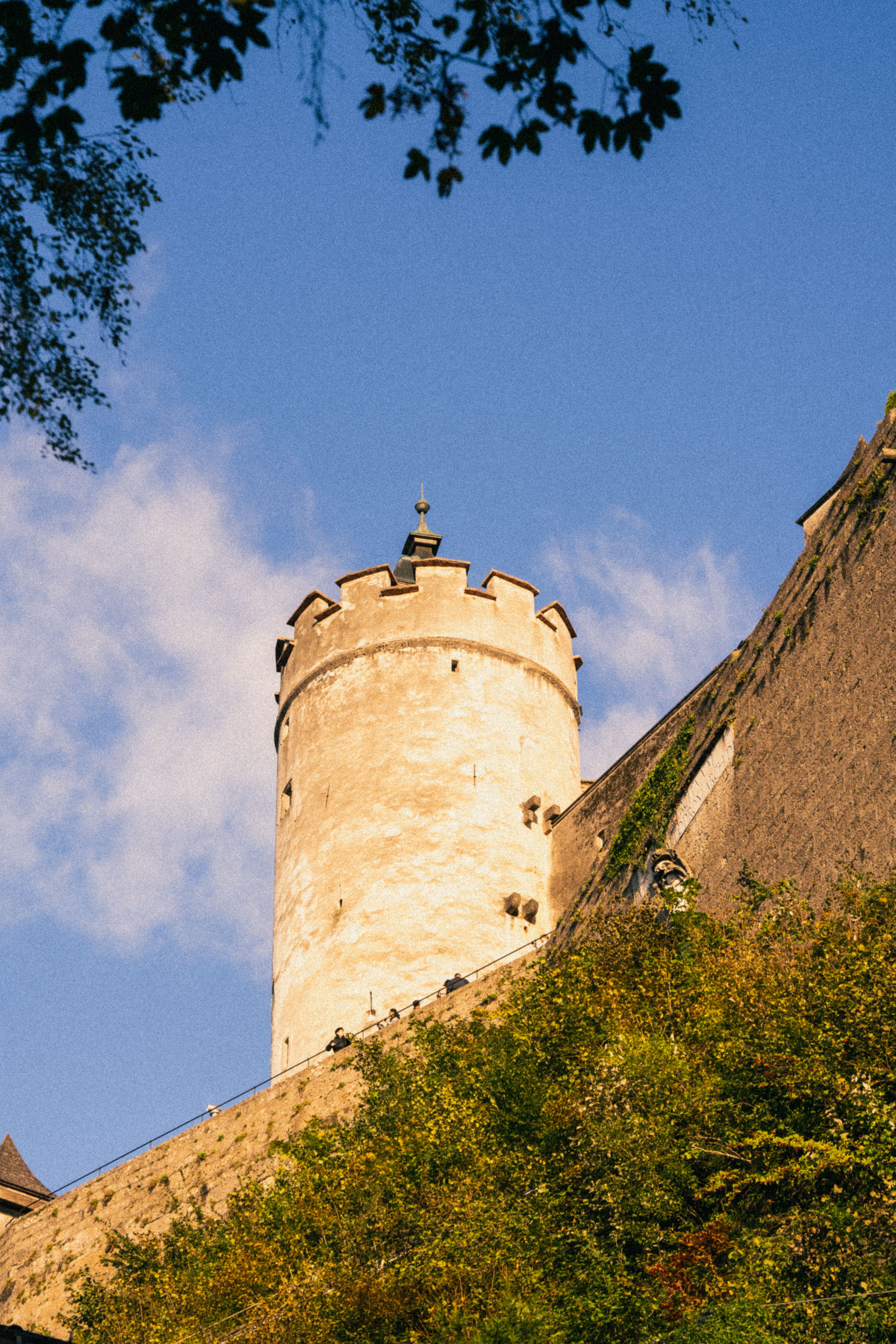 Ancient Stone Tower Against Blue Sky · Free Stock Photo