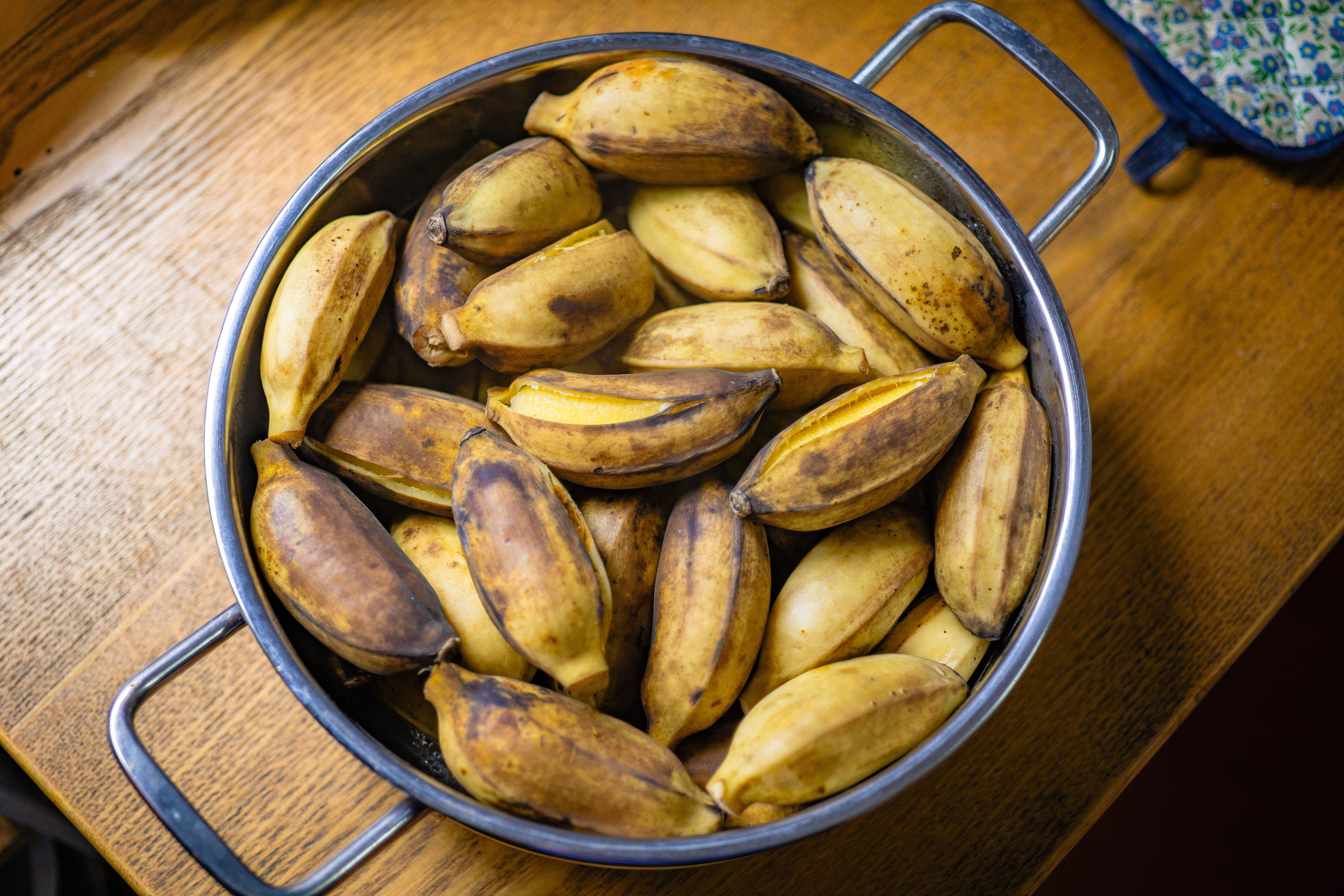 fresh bananas traditional cooking ingredients