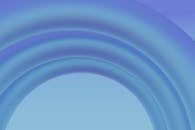 Abstract Blue Gradient Curved Shapes