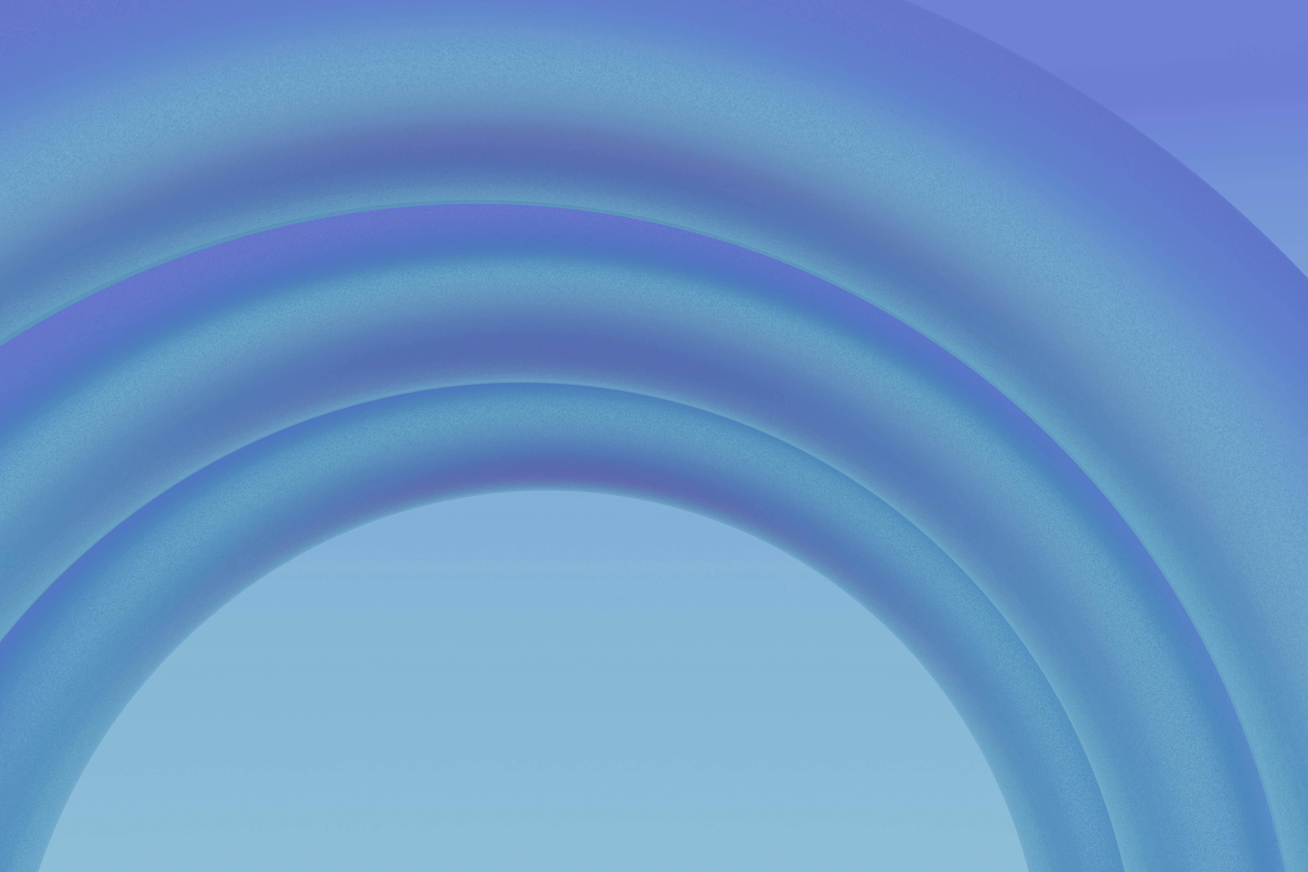 Zadarmo Abstraktné Modré Prechodové Zakrivené Tvary Fotka z fotobanky