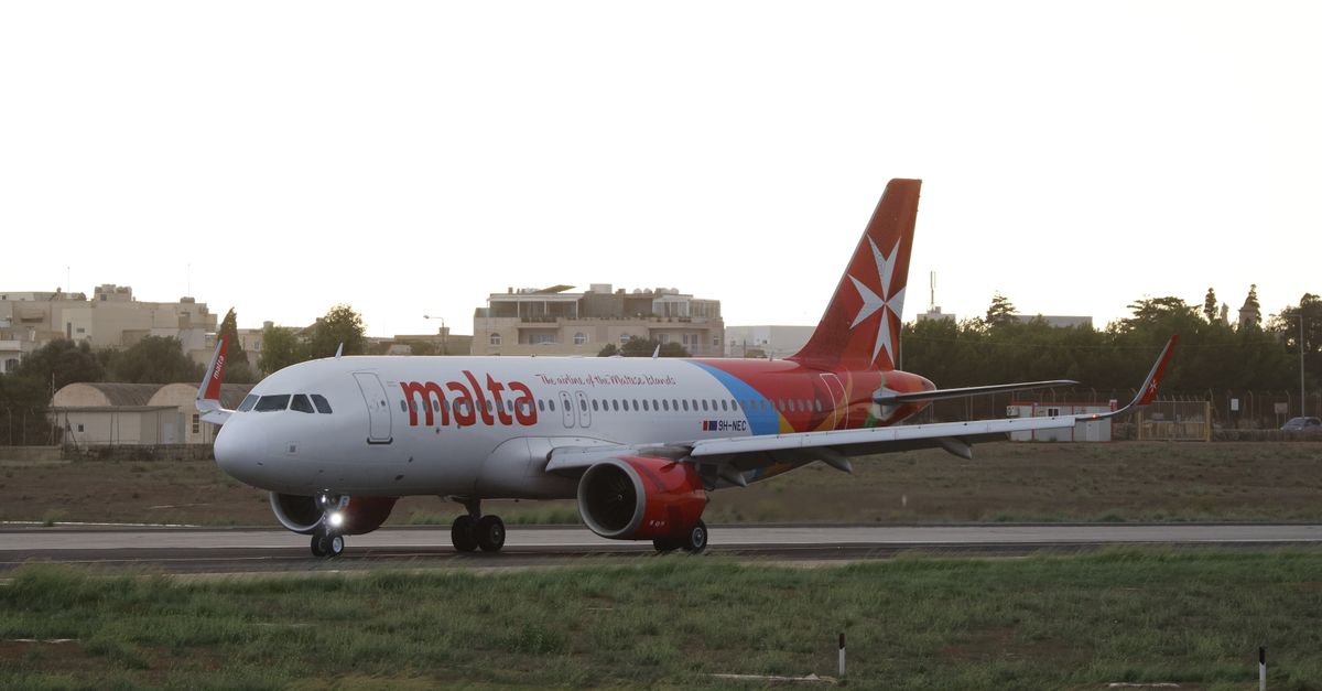 AVROTROS unveils Junior Songfestival 2026 snippets as Netherlands prepares Malta selection An Air Malta airplane on the runway at an airfield during daytime.