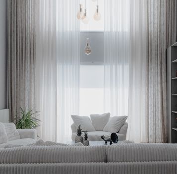 Modern living room interior design