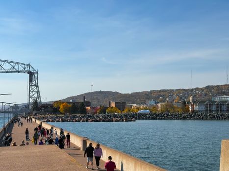 Canal Park near Duluth