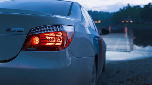 Free stock photo of bmw, headlight, landscape