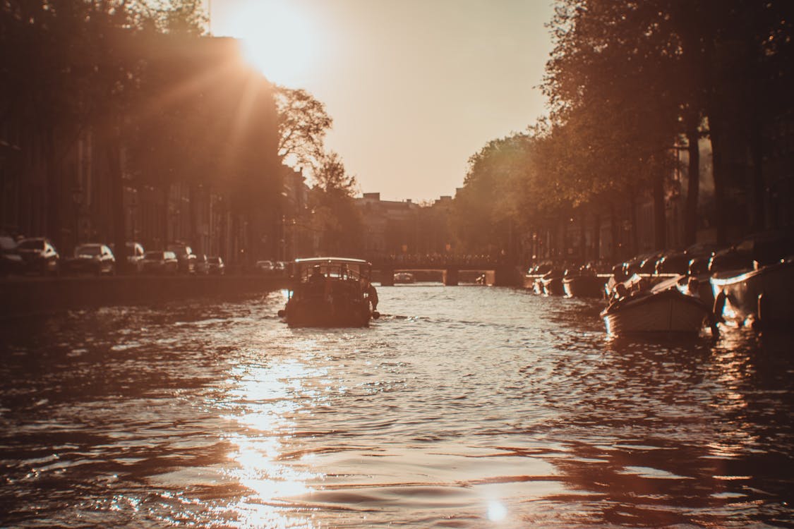 Free Photo of Boat on River Stock Photo