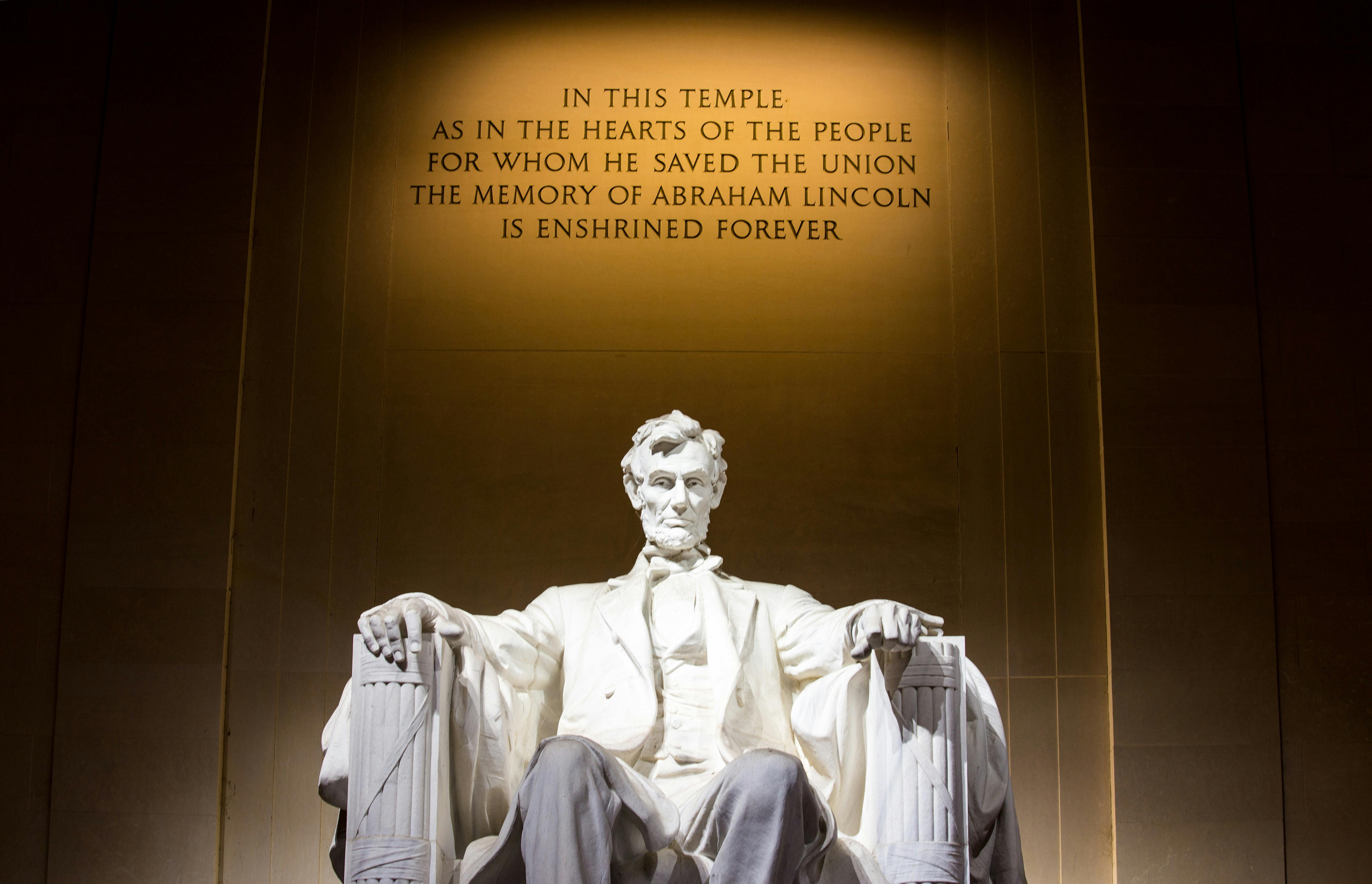 Honest Abe, Lincoln Memorial, Washington, DC скачать