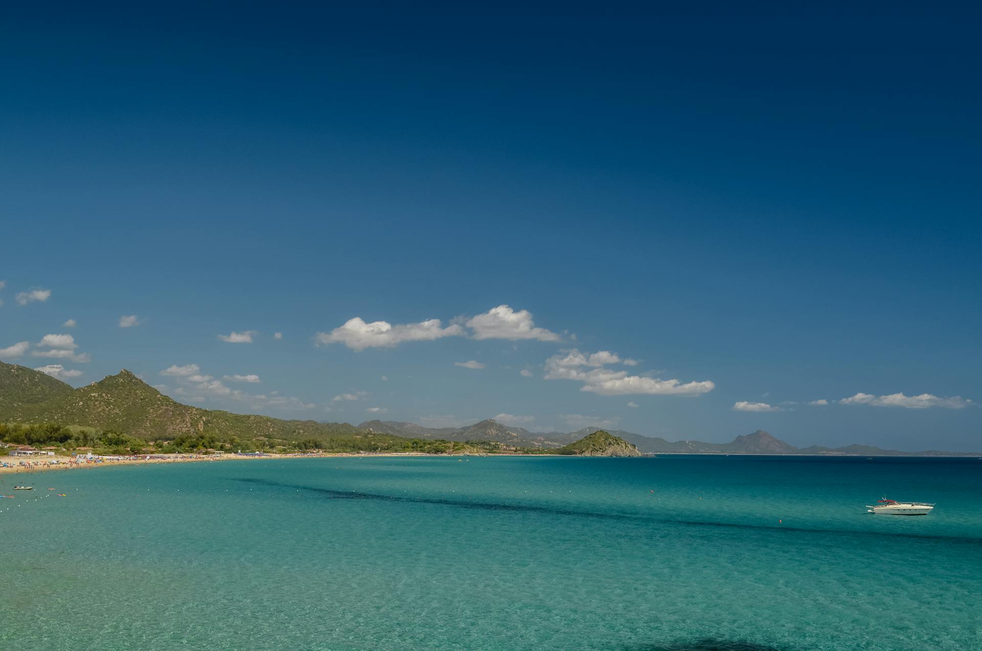 Stunning Turquoise Waters of Sardinia Beach