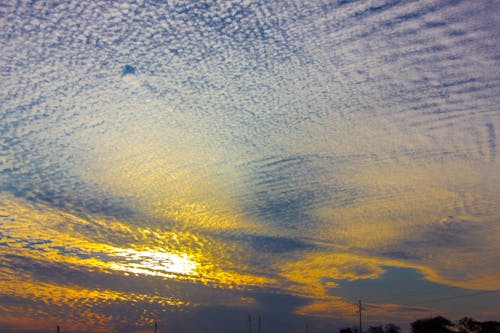 Free stock photo of beautiful sunset, clouds, dramatic sky Stock Photo