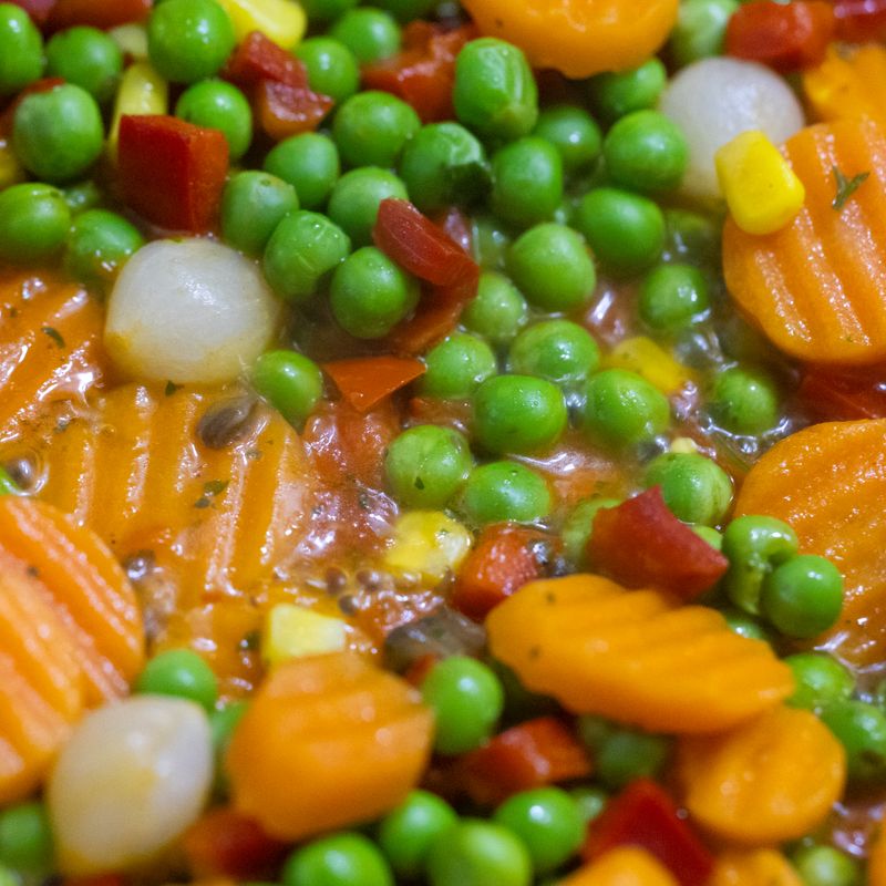 Classic Shepherd's Pie with Lamb, Carrots and Peas