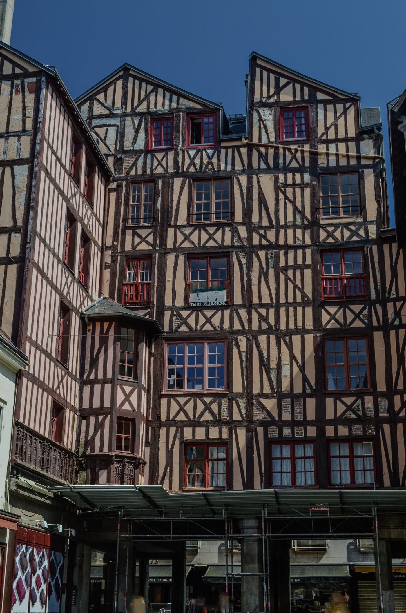 The old town of Rouen