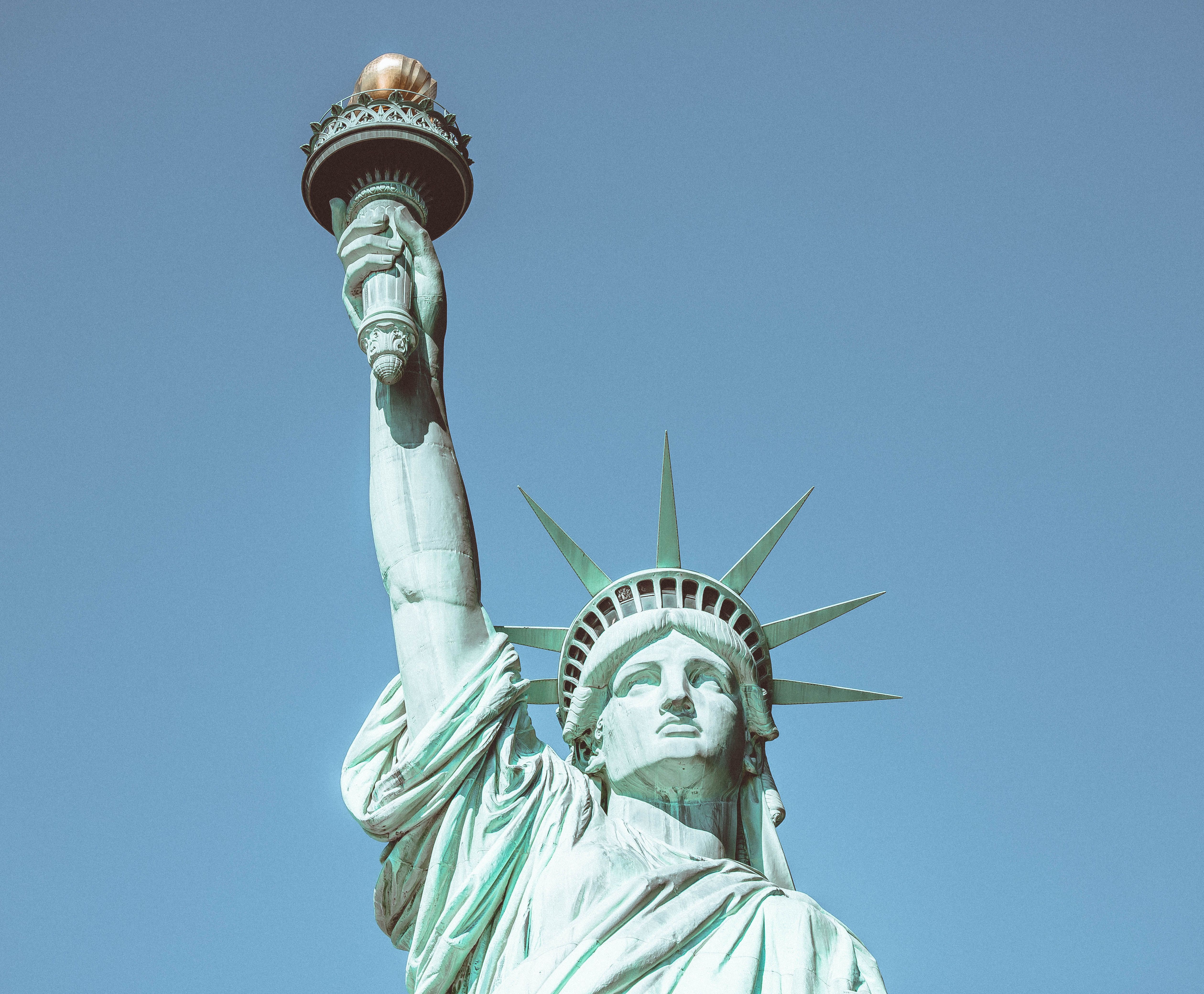Iconic View of the Statue of Liberty in New York · Free Stock Photo
