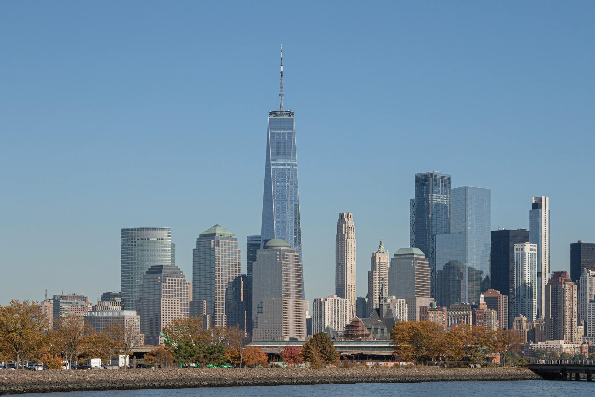 Freedom Tower in Fall