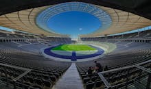 Panoramic View of Olympic Stadium in Berlin