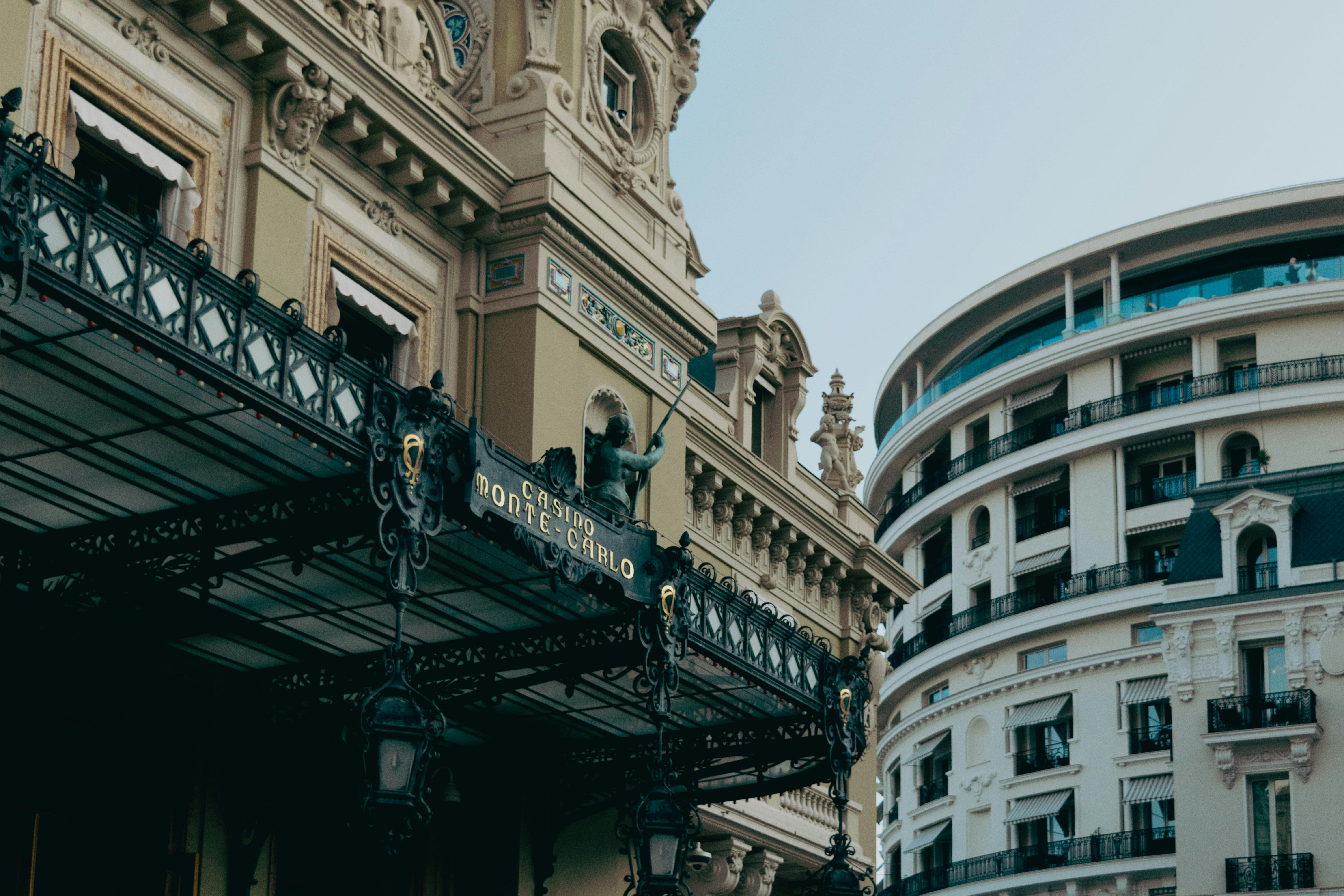 monte carlo casino and luxurious architecture in monaco