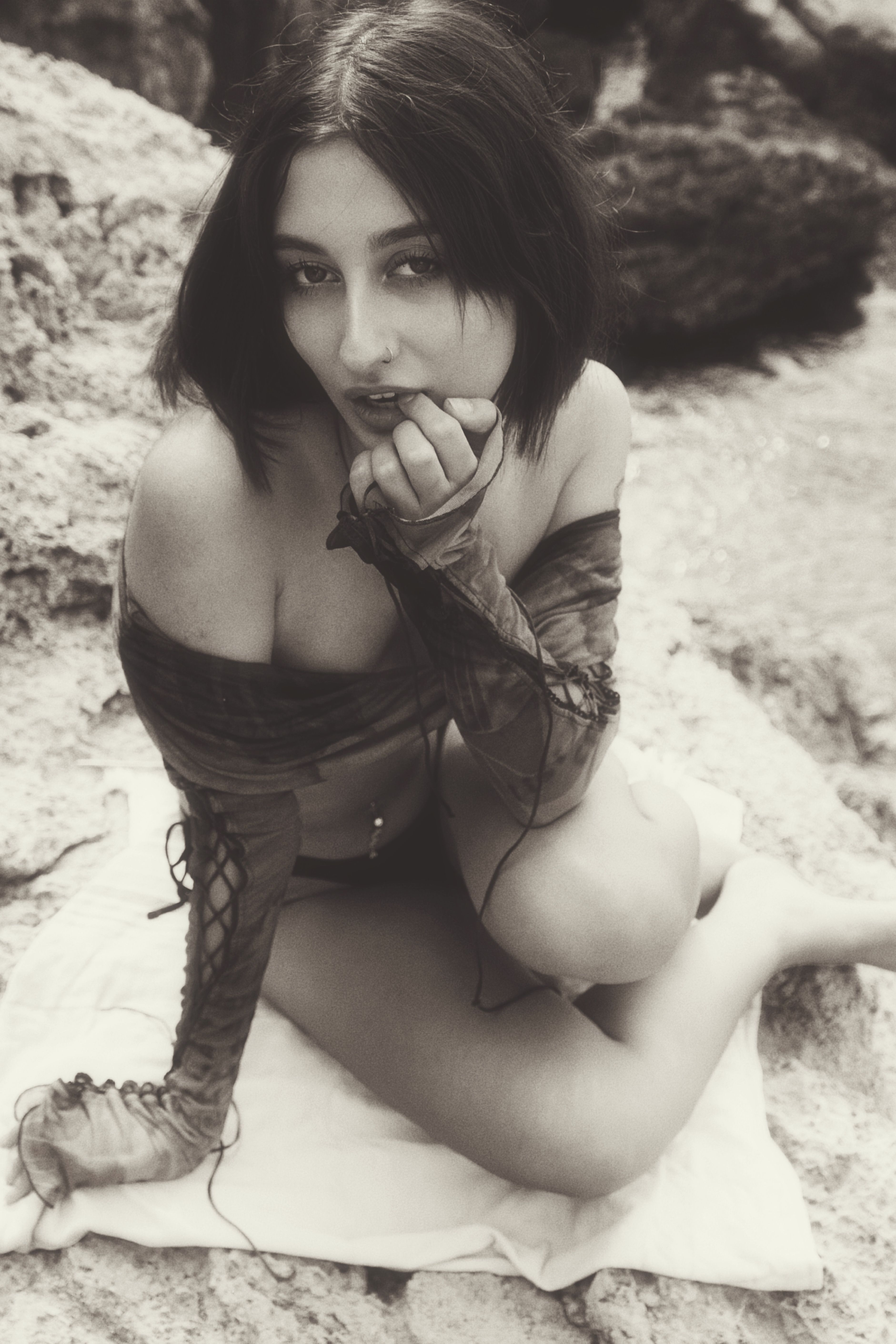 Gratis Ritratto Di Donna In Stile Vintage All'aperto Foto a disposizione