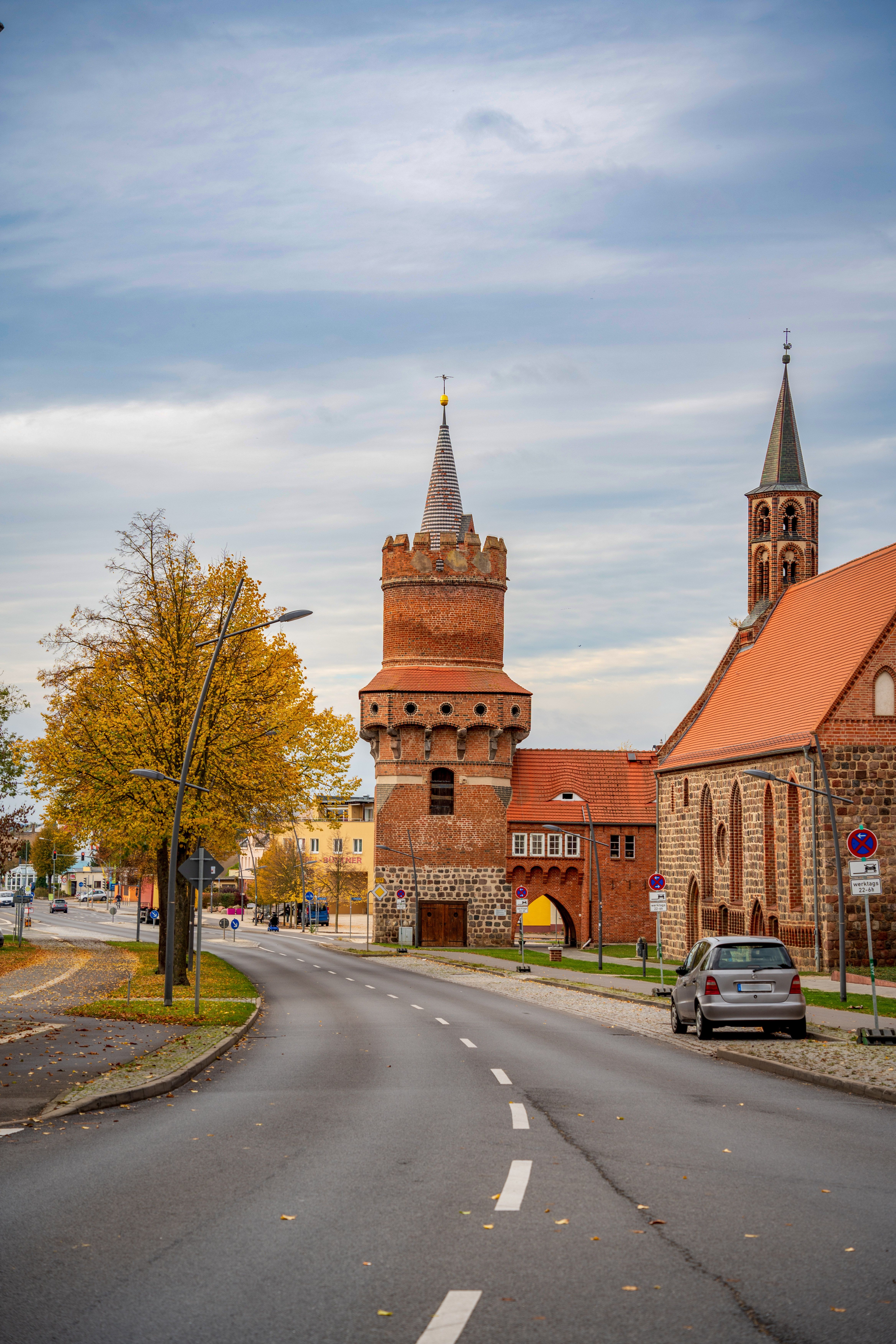 Gothic Church and Tower in Prenzlau, Germany · Free Stock Photo