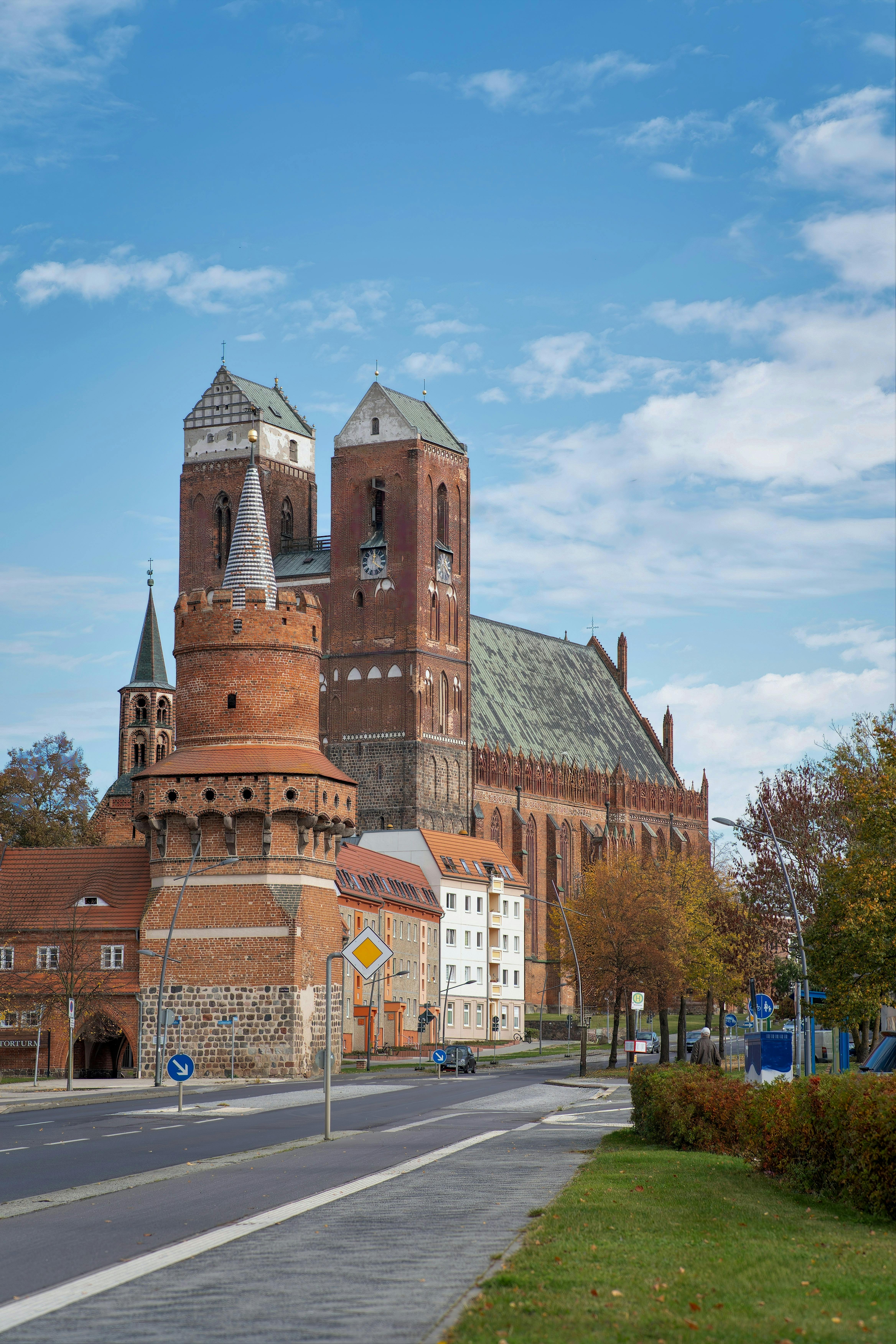 Gothic Church and Tower in Prenzlau, Germany · Free Stock Photo