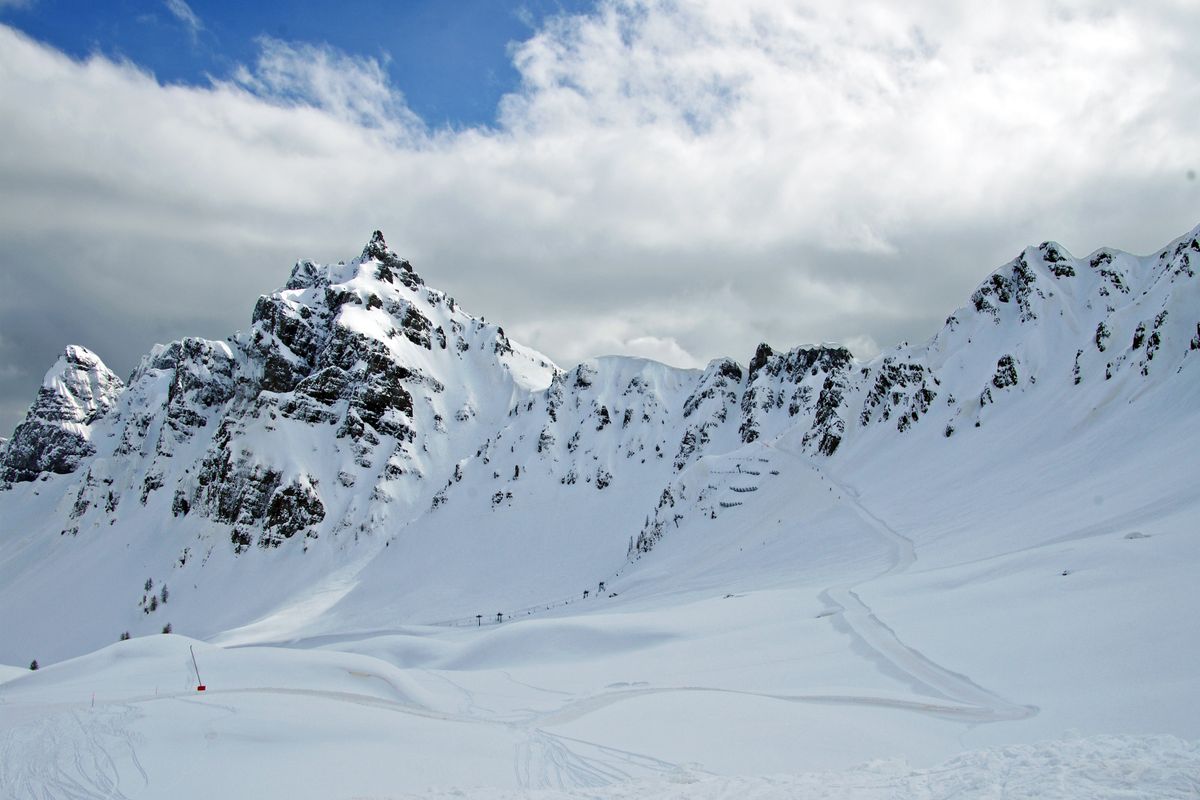 Snowshoe Mountain ski slopes