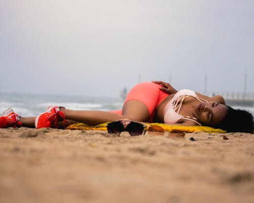 Free stock photo of african, asleep, beach Stock Photo