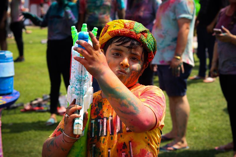 Festival Holi en Jaipur