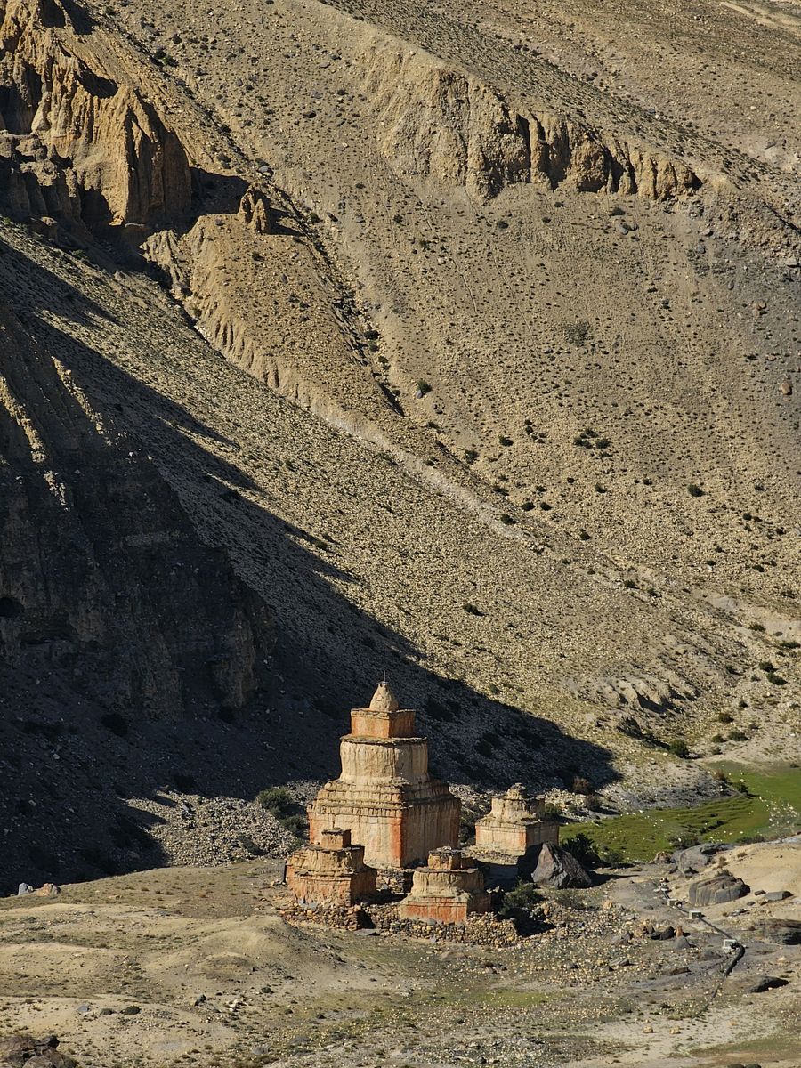 Ancient stupa in Mustang