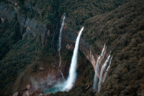 Fotografi Udara Air Terjun