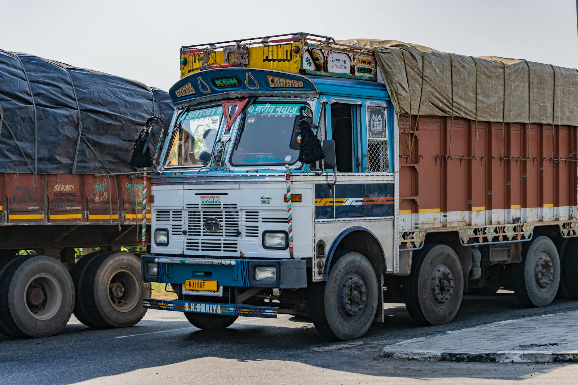 tata trucks of India