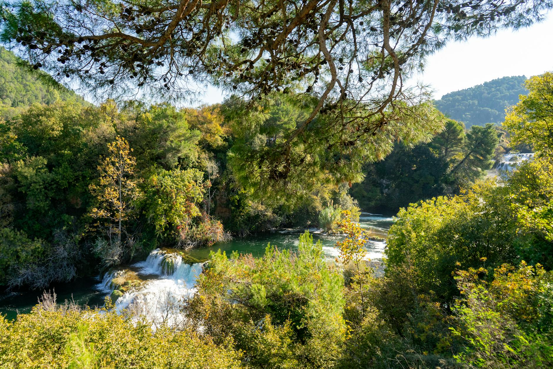Popular sights in Krka National Park Landmarks in Krka National Park