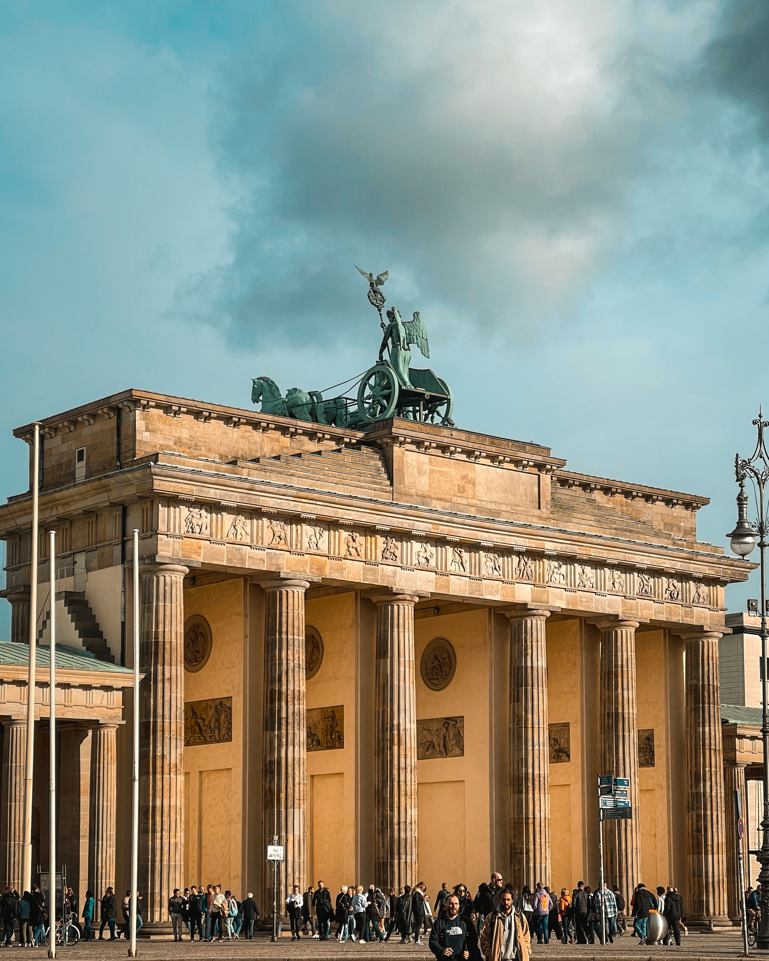 La Puerta de Brandeburgo de día