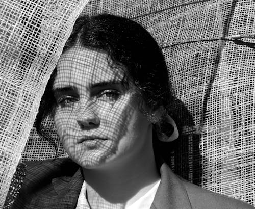 Monochrome Photo Of Woman 