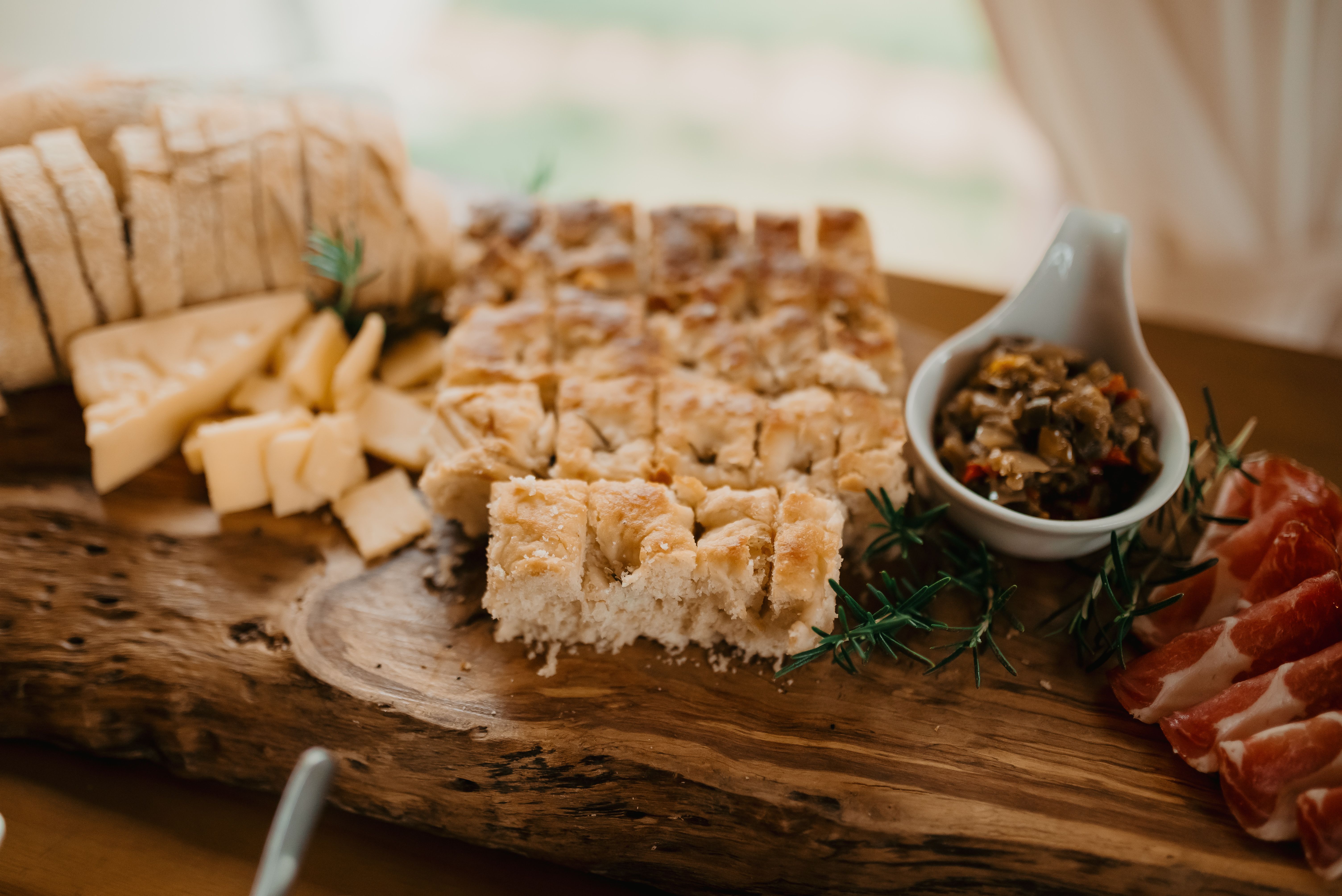 Rustic antipasto platter