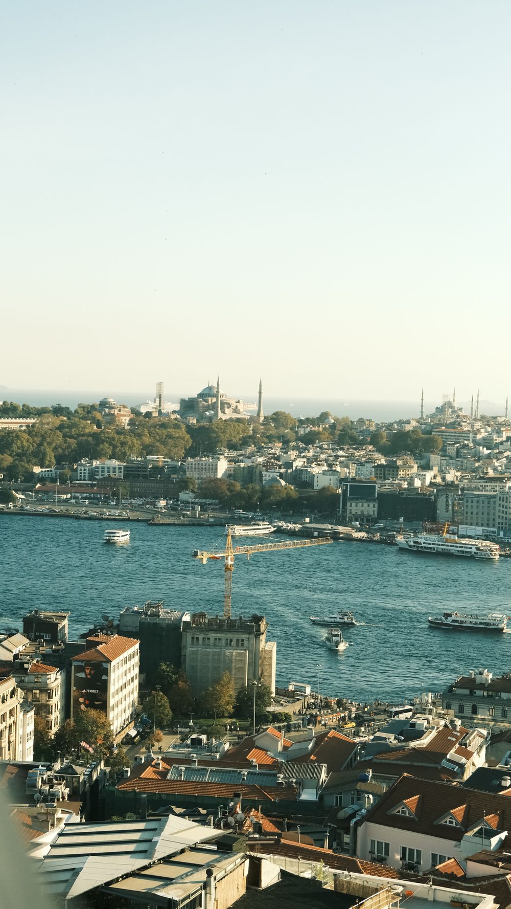 Boğaziçi drone görüntüsü