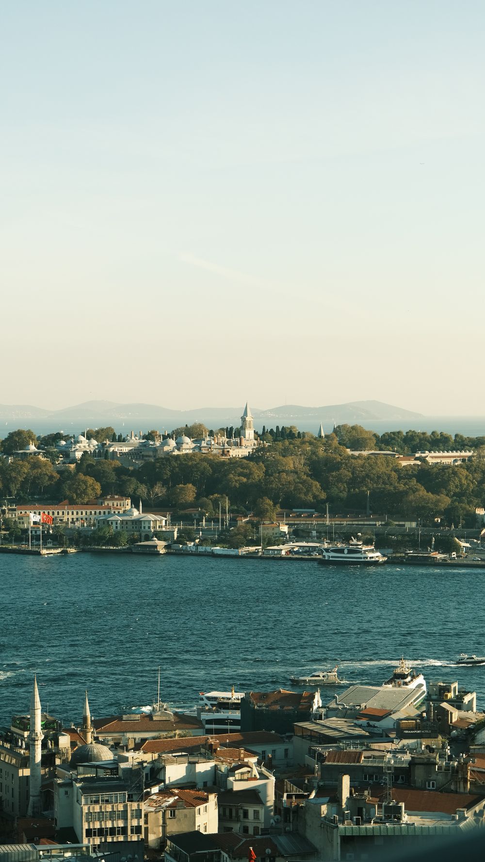 İstanbul sahil drone görüntüsü