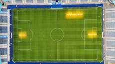 Aerial View of a Football Stadium