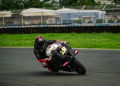 Free Dynamic motorcycle racing scene captured in Mabalacat, Philippines. Stock Photo